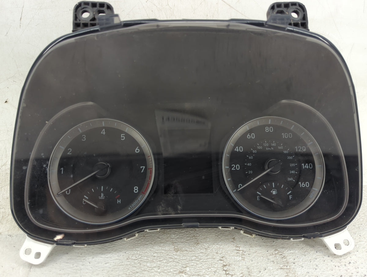 2020 Hyundai Kona Instrument Cluster Speedometer Gauges Miles: Fits OEM Used Auto Parts - Oemusedautoparts1.com