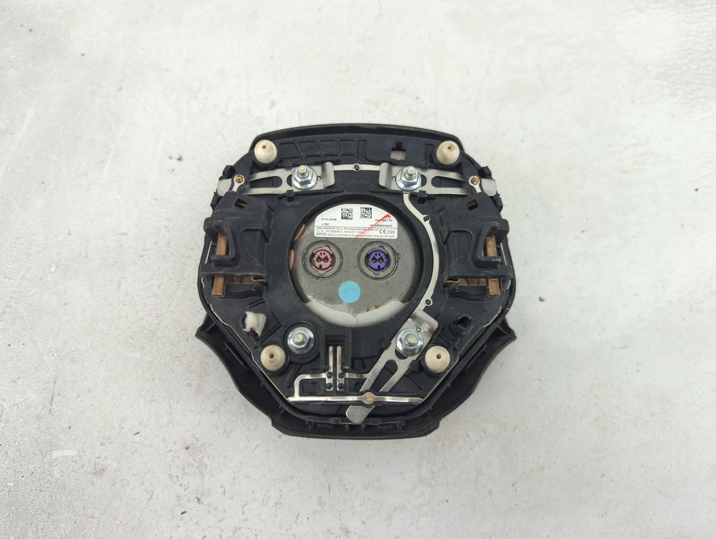 2020 Hyundai Kona Air Bag Driver Left Steering Wheel Mounted P/N:DI10.2G46 34318877A, 191498800840, V152 Fits OEM Used Auto 