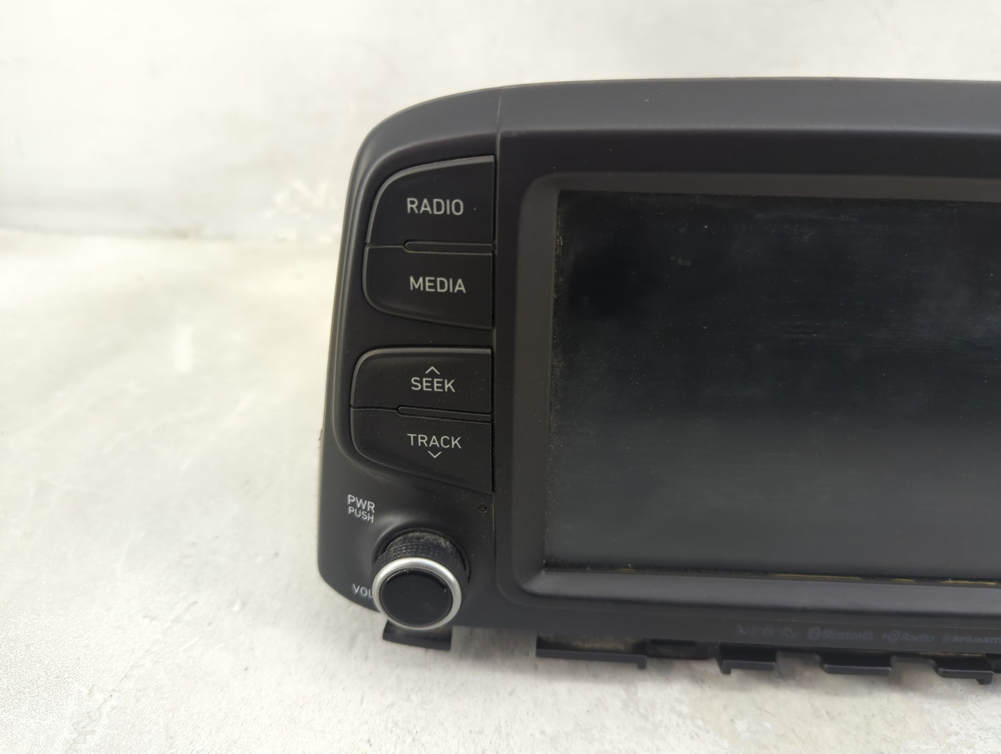 2019-2021 Hyundai Kona Radio AM FM Cd Player Receiver Replacement P/N:96160-J9160TMT Fits Fits 2019 2020 2021 OEM Used Auto 