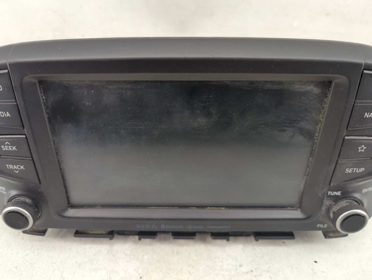 2019-2021 Hyundai Kona Radio AM FM Cd Player Receiver Replacement P/N:96160-J9160TMT Fits Fits 2019 2020 2021 OEM Used Auto 