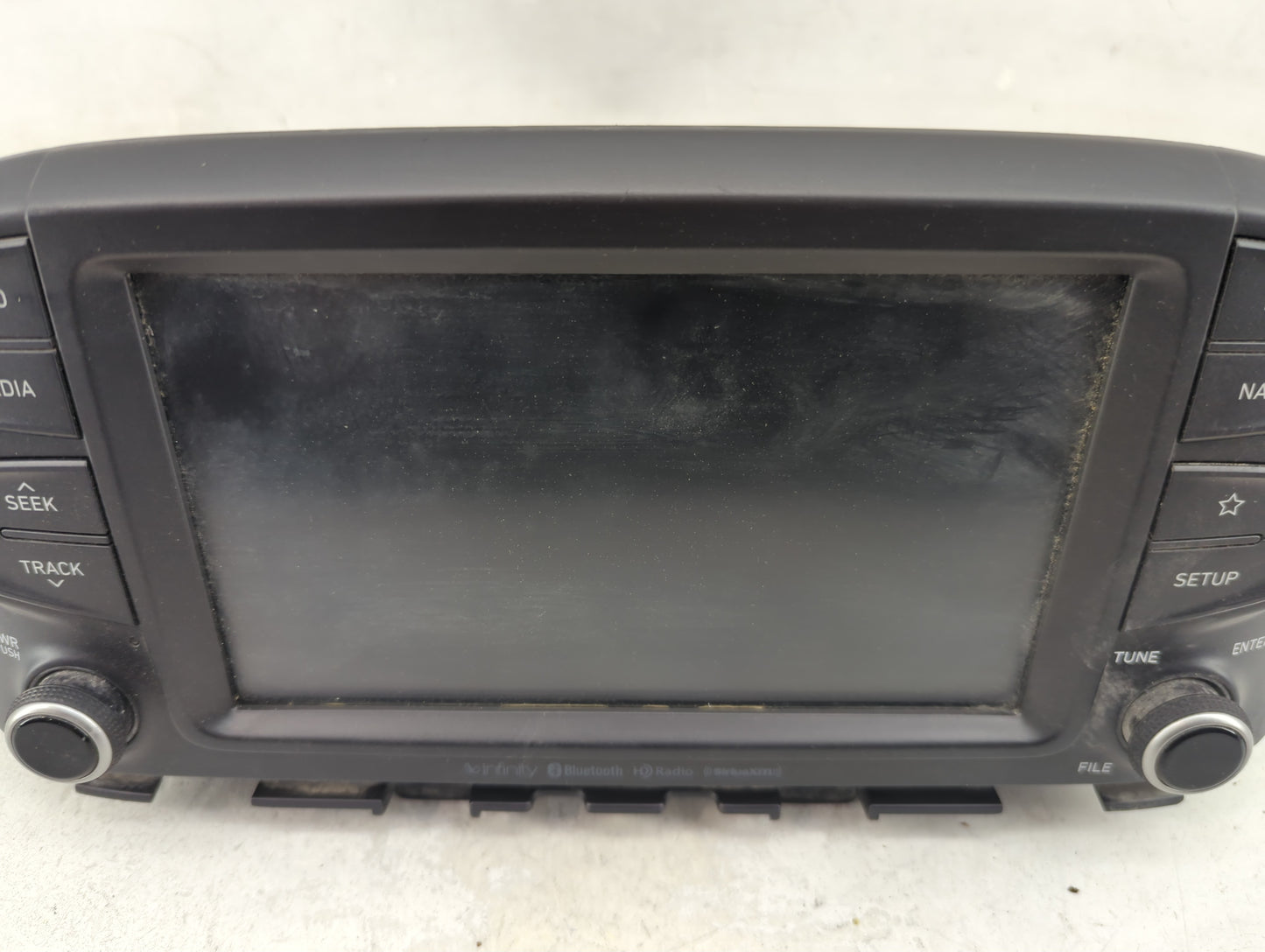 2019-2021 Hyundai Kona Radio AM FM Cd Player Receiver Replacement P/N:96160-J9160TMT Fits Fits 2019 2020 2021 OEM Used Auto 