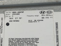 2019-2021 Hyundai Kona Radio AM FM Cd Player Receiver Replacement P/N:96160-J9160TMT Fits Fits 2019 2020 2021 OEM Used Auto 