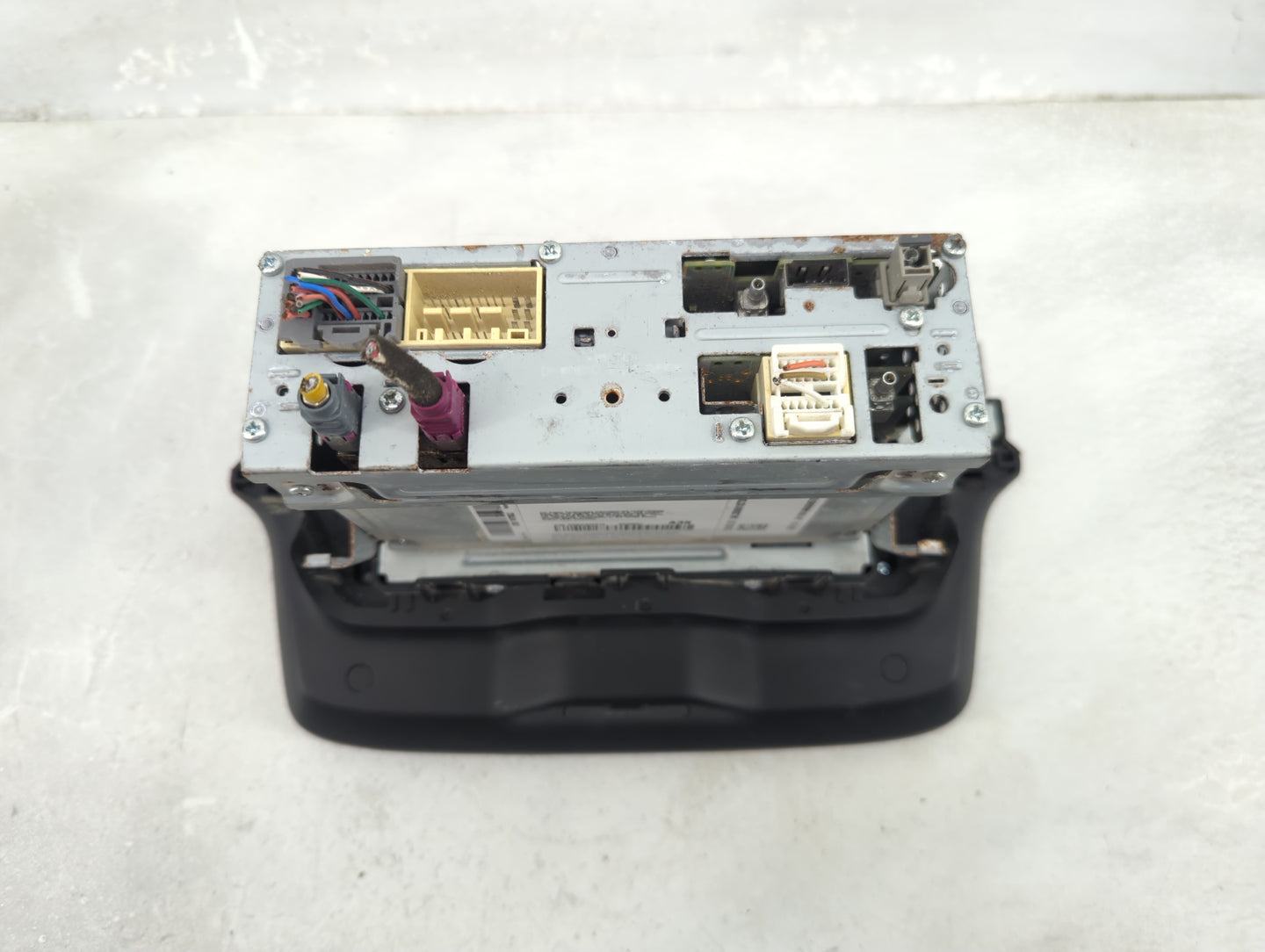 2019-2021 Hyundai Kona Radio AM FM Cd Player Receiver Replacement P/N:96160-J9160TMT Fits Fits 2019 2020 2021 OEM Used Auto 