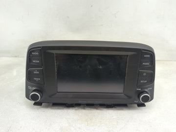 2020 Hyundai Kona Information Display Screen Black - Oemusedautoparts1.com