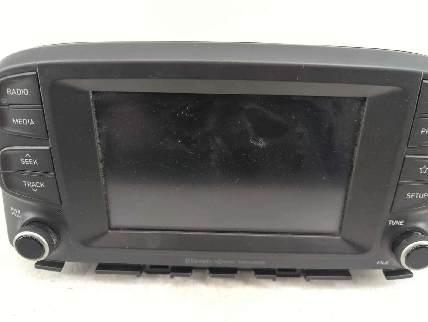 2020 Hyundai Kona Information Display Screen Black - Oemusedautoparts1.com