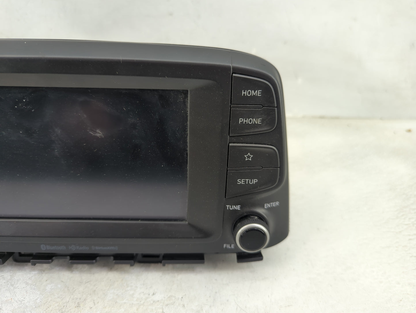 2020 Hyundai Kona Information Display Screen Black - Oemusedautoparts1.com