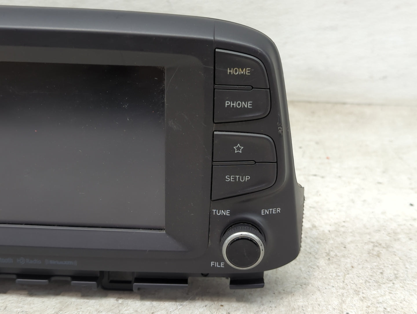 2020 Hyundai Kona Radio AM FM Cd Player Receiver Replacement P/N:96160-J9110TMT ADB30J9AN, TQ8-ADB30J9AN Fits OEM Used Auto 