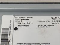 2020 Hyundai Kona Radio AM FM Cd Player Receiver Replacement P/N:96160-J9110TMT ADB30J9AN, TQ8-ADB30J9AN Fits OEM Used Auto 