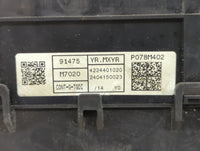 2018-2021 Hyundai Kona Fusebox Fuse Box Panel Relay Module P/N:91475 M7020, P078M402, 4224401020 Fits Fits 2018 2019 2020 20