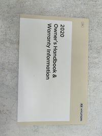 2020 Hyundai Kona Owners Manual Book Guide P/N:KJ9O-EU99D OEM Used Auto Parts - Oemusedautoparts1.com