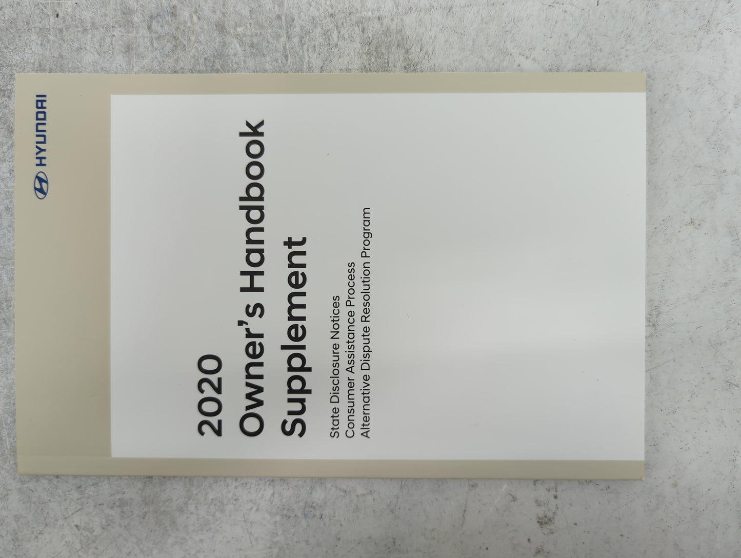 2020 Hyundai Kona Owners Manual Book Guide P/N:KJ9O-EU99D OEM Used Auto Parts - Oemusedautoparts1.com