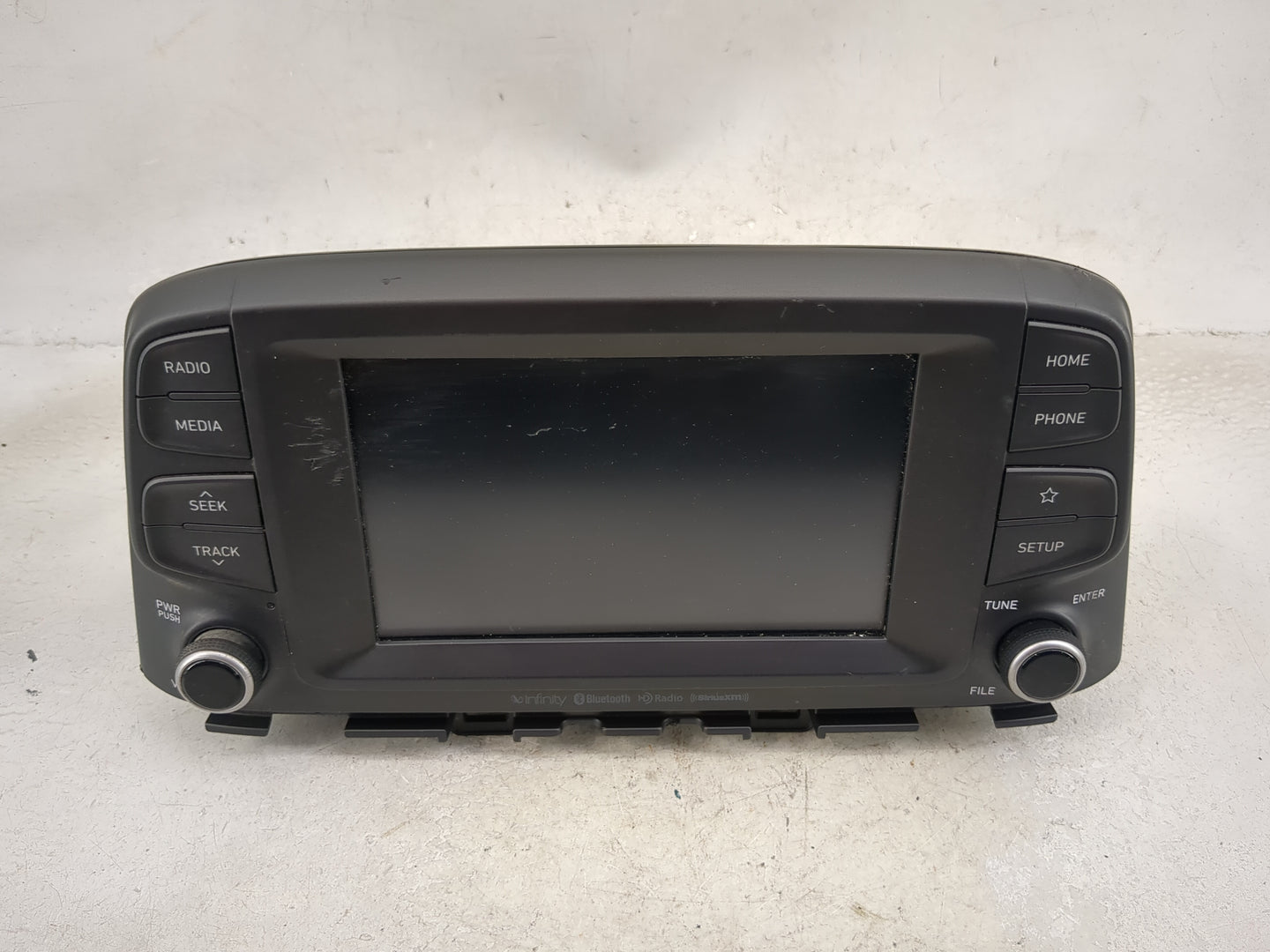 2019-2021 Hyundai Kona Radio AM FM Cd Player Receiver Replacement P/N:96160-J9160TMT ADC40J9AN Fits Fits 2019 2020 2021 OEM 