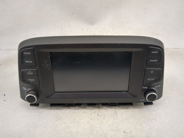 2019-2021 Hyundai Kona Radio AM FM Cd Player Receiver Replacement P/N:96160-J9160TMT ADC40J9AN Fits Fits 2019 2020 2021 OEM 