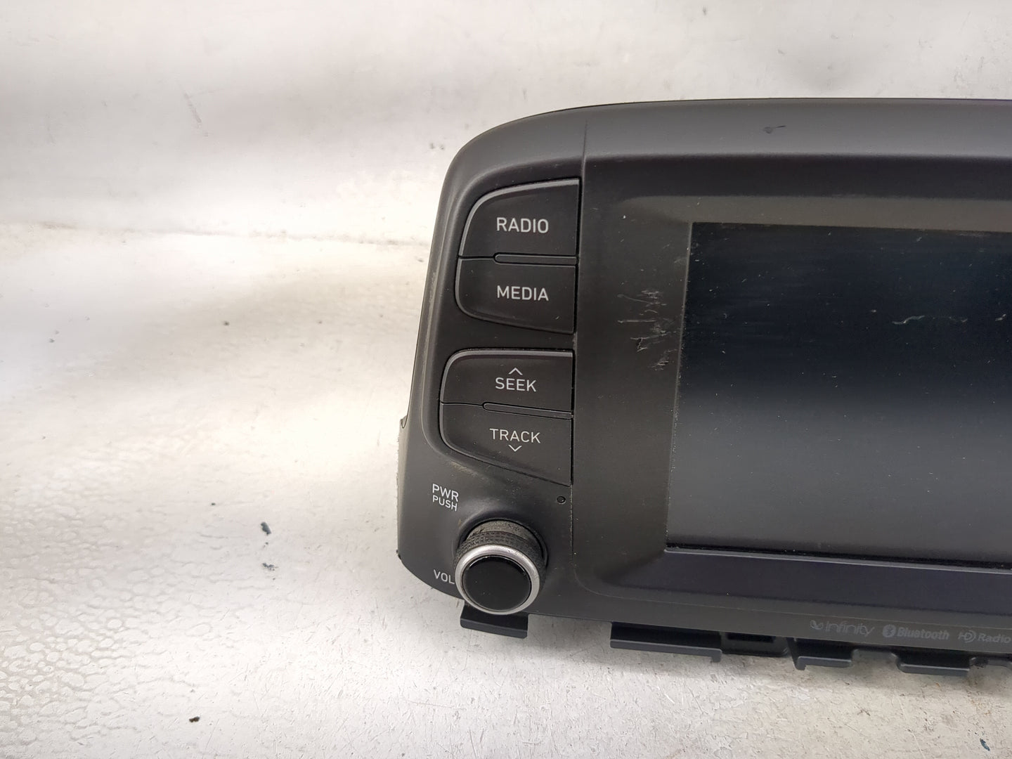 2019-2021 Hyundai Kona Radio AM FM Cd Player Receiver Replacement P/N:96160-J9160TMT ADC40J9AN Fits Fits 2019 2020 2021 OEM 