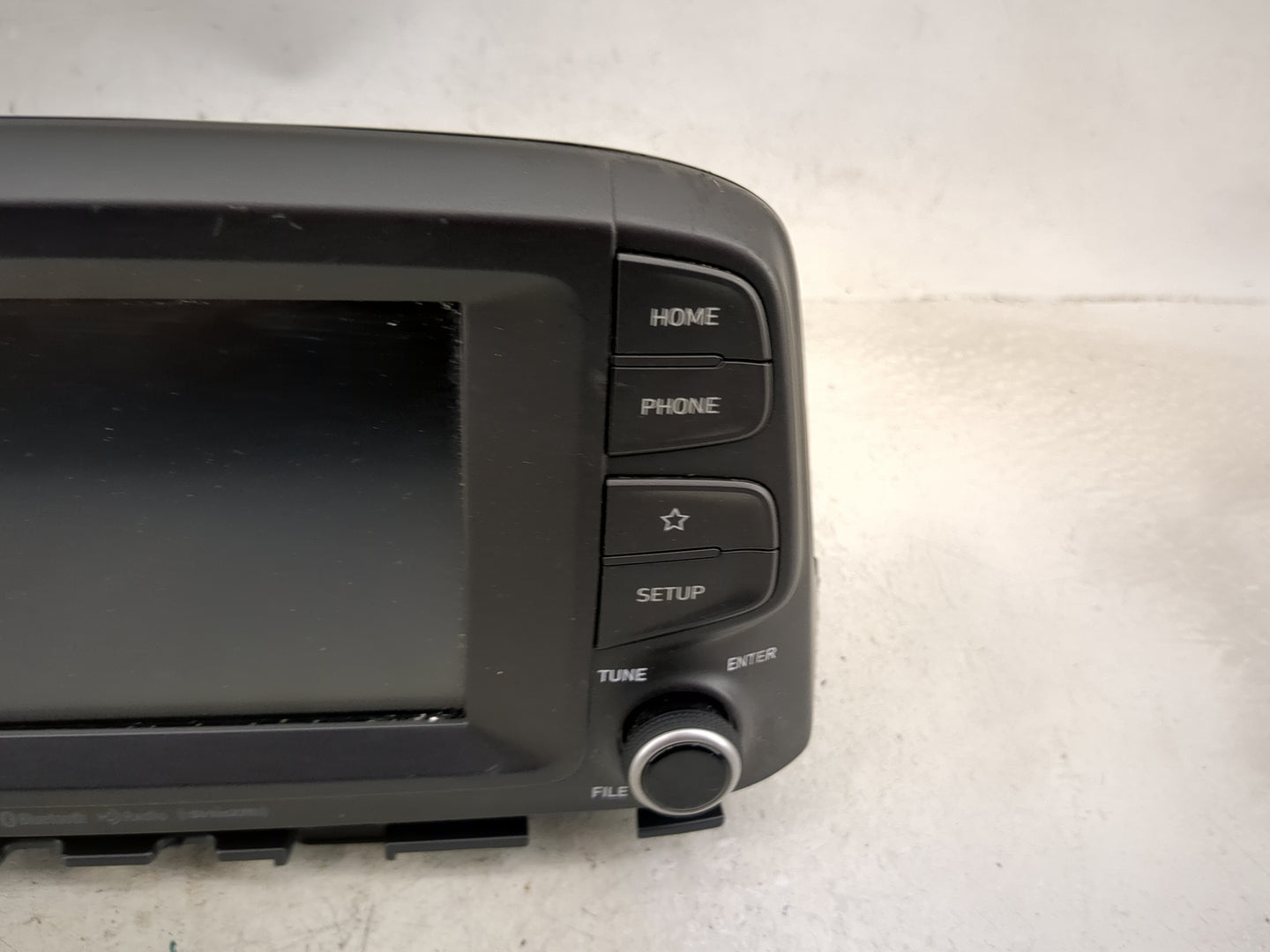2019-2021 Hyundai Kona Radio AM FM Cd Player Receiver Replacement P/N:96160-J9160TMT ADC40J9AN Fits Fits 2019 2020 2021 OEM 