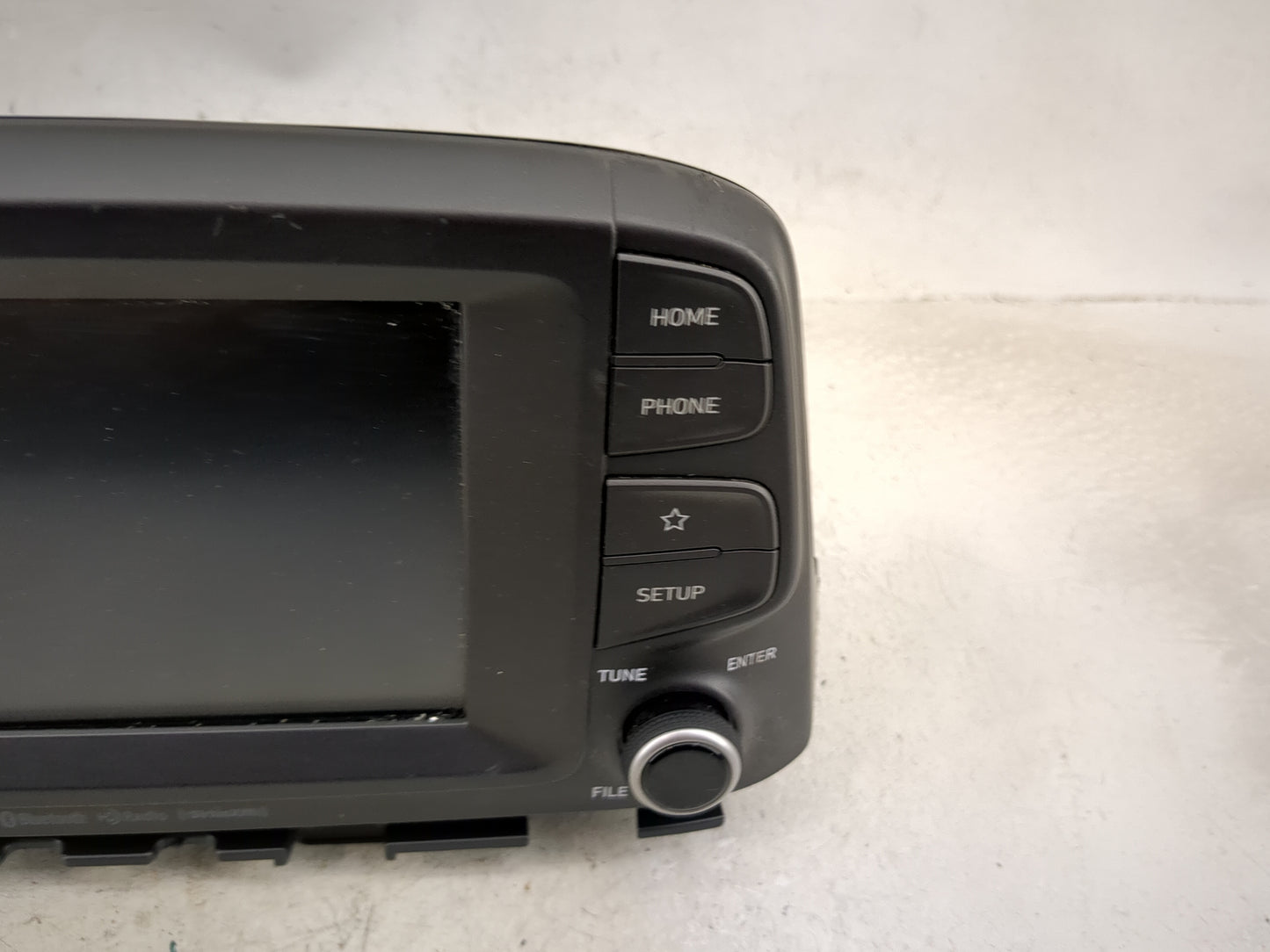 2019-2021 Hyundai Kona Radio AM FM Cd Player Receiver Replacement P/N:96160-J9160TMT ADC40J9AN Fits Fits 2019 2020 2021 OEM 