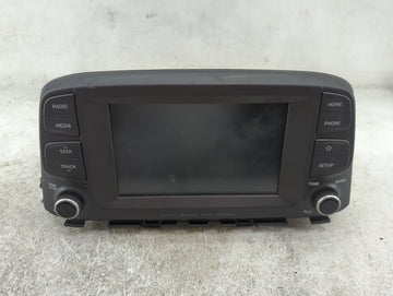 2019-2021 Hyundai Kona Radio AM FM Cd Player Receiver Replacement P/N:96160-J9160TMT ADC40J9AN Fits Fits 2019 2020 2021 OEM 