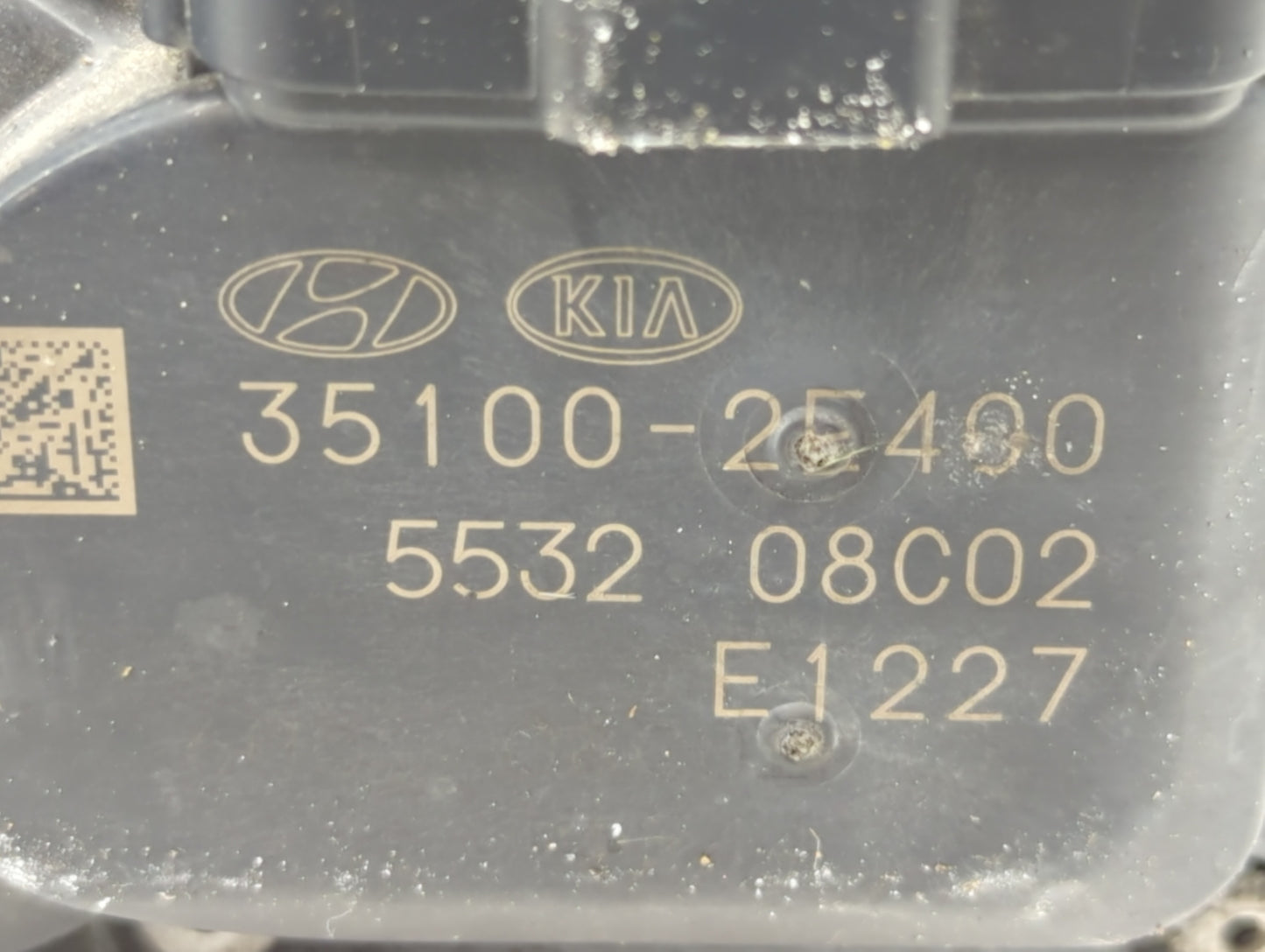 2018-2021 Hyundai Kona Throttle Body P/N:35100-25400 Fits Fits 2012 2013 2014 2015 2016 2018 2019 2020 2021 OEM Used Auto Pa