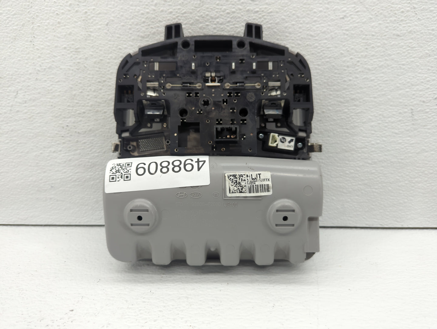 2020 Hyundai Kona Overhead Roof Console Grey - Oemusedautoparts1.com