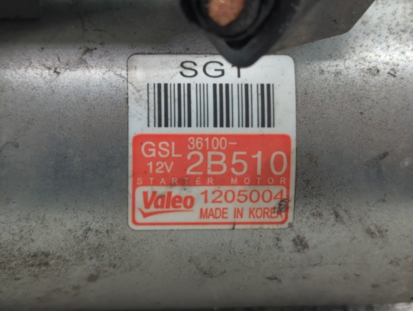 2018-2021 Hyundai Kona Car Starter Motor Solenoid OEM P/N:36100-2B510 Fits OEM Used Auto Parts - Oemusedautoparts1.com