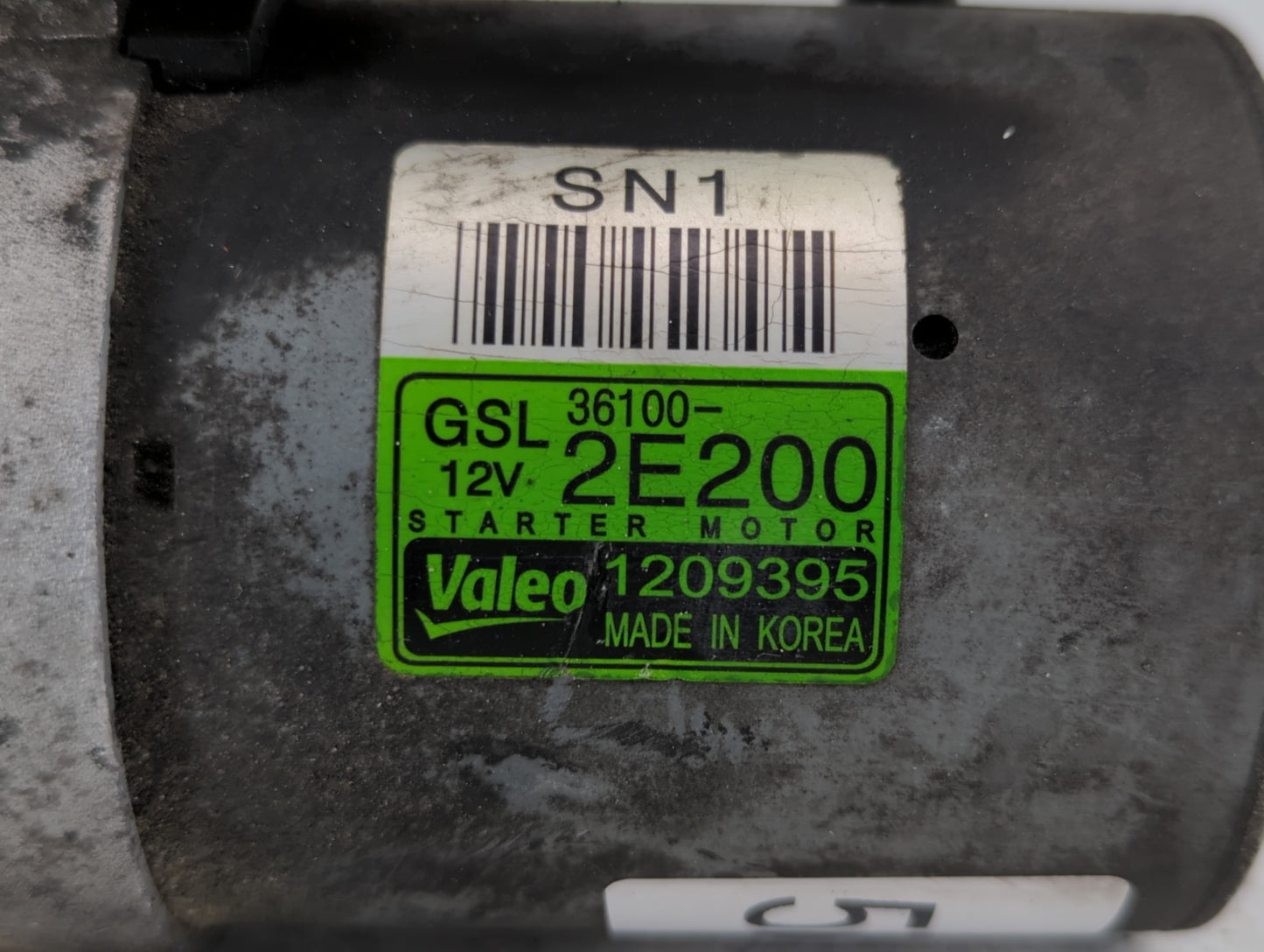 2018-2021 Hyundai Kona Car Starter Motor Solenoid OEM P/N:36100-2E200 Fits Fits 2013 2014 2016 2017 2018 2019 2020 2021 2022