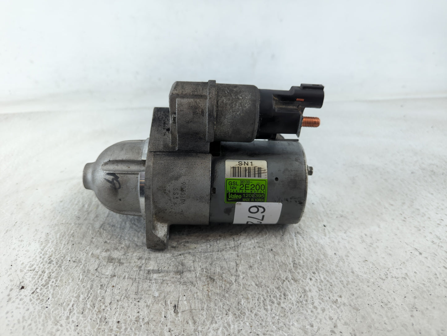 2018-2021 Hyundai Kona Car Starter Motor Solenoid OEM P/N:1209395 36100-2E200 Fits OEM Used Auto Parts - Oemusedautoparts1.c