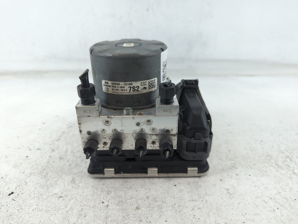 2018-2021 Hyundai Kona Anti-Lock Brake ABS Pump Module Actuator OEM P/N:58900-J9100 Fits Fits 2018 2019 2020 2021 OEM Used A