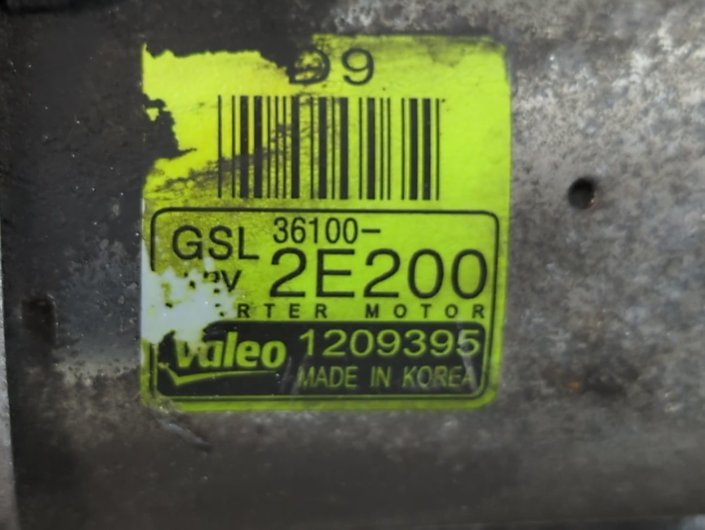 2018-2021 Hyundai Kona Car Starter Motor Solenoid OEM P/N:36100-2E200 Fits Fits 2013 2014 2016 2017 2018 2019 2020 2021 2022
