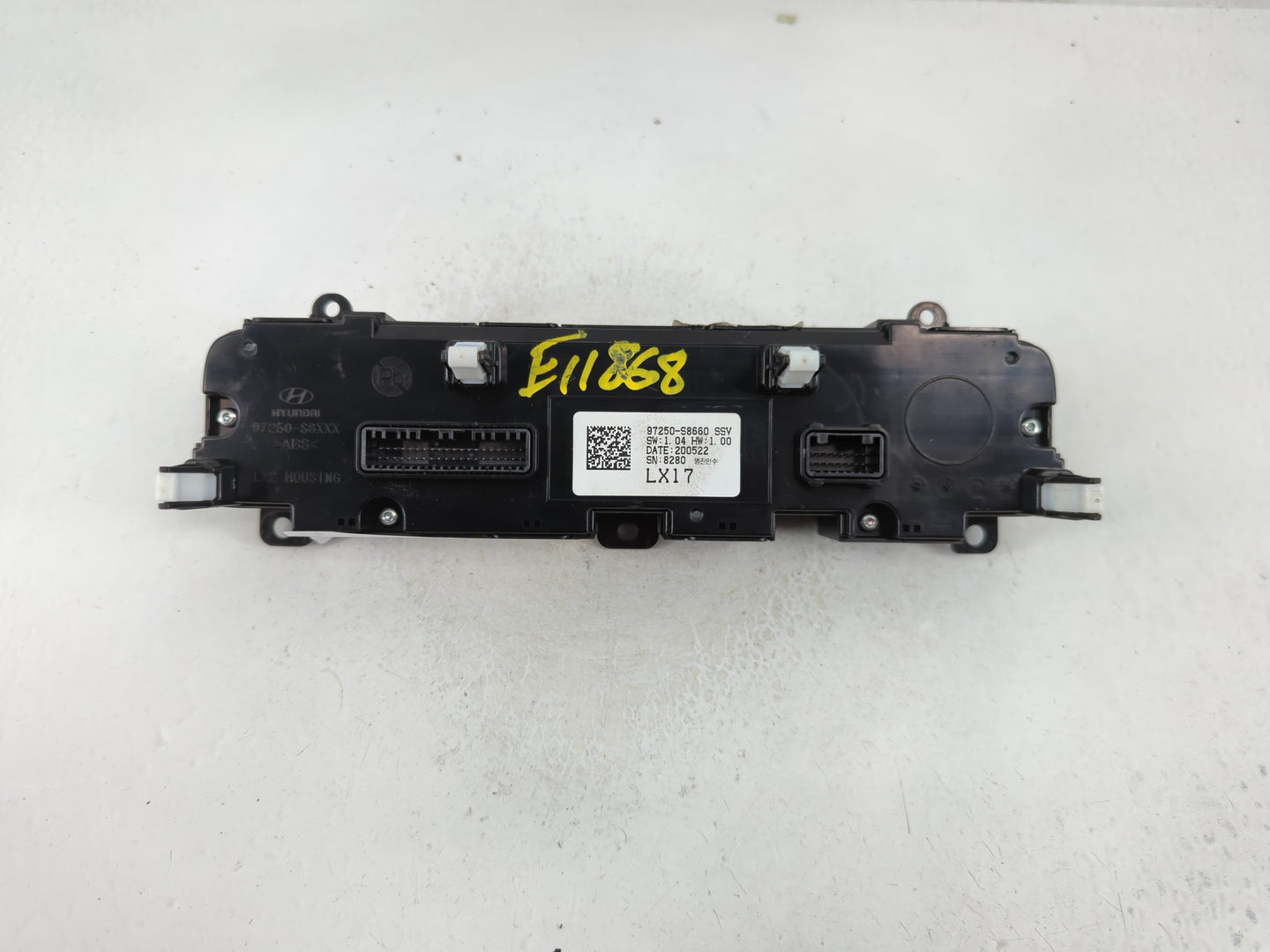 2020-2022 Hyundai Palisade Climate Control Module Temperature AC/Heater Replacement P/N:97250-S8660 Fits Fits 2020 2021 2022