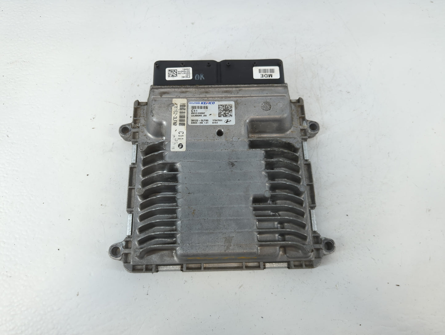 2020-2022 Hyundai Palisade PCM Engine Control Computer ECU ECM PCU OEM P/N:39122-3LFN0 Fits Fits 2020 2021 2022 OEM Used Aut