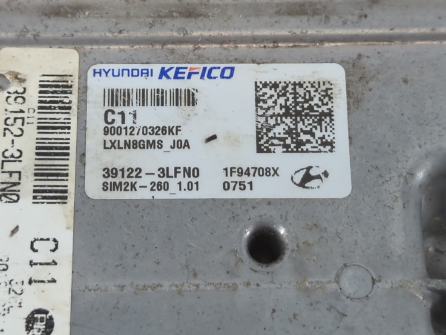 2020-2022 Hyundai Palisade PCM Engine Control Computer ECU ECM PCU OEM P/N:39122-3LFN0 Fits Fits 2020 2021 2022 OEM Used Aut