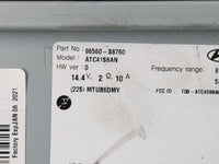 2020-2022 Hyundai Palisade Radio AM FM Cd Player Receiver Replacement P/N:96560-S8760 Fits Fits 2020 2021 2022 OEM Used Auto