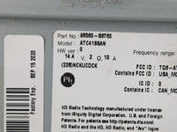 2020-2022 Hyundai Palisade Radio AM FM Cd Player Receiver Replacement P/N:96560-88760 Fits Fits 2020 2021 2022 OEM Used Auto