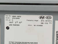 2020-2022 Hyundai Palisade Radio AM FM Cd Player Receiver Replacement P/N:96560-S8760 Fits Fits 2020 2021 2022 OEM Used Auto