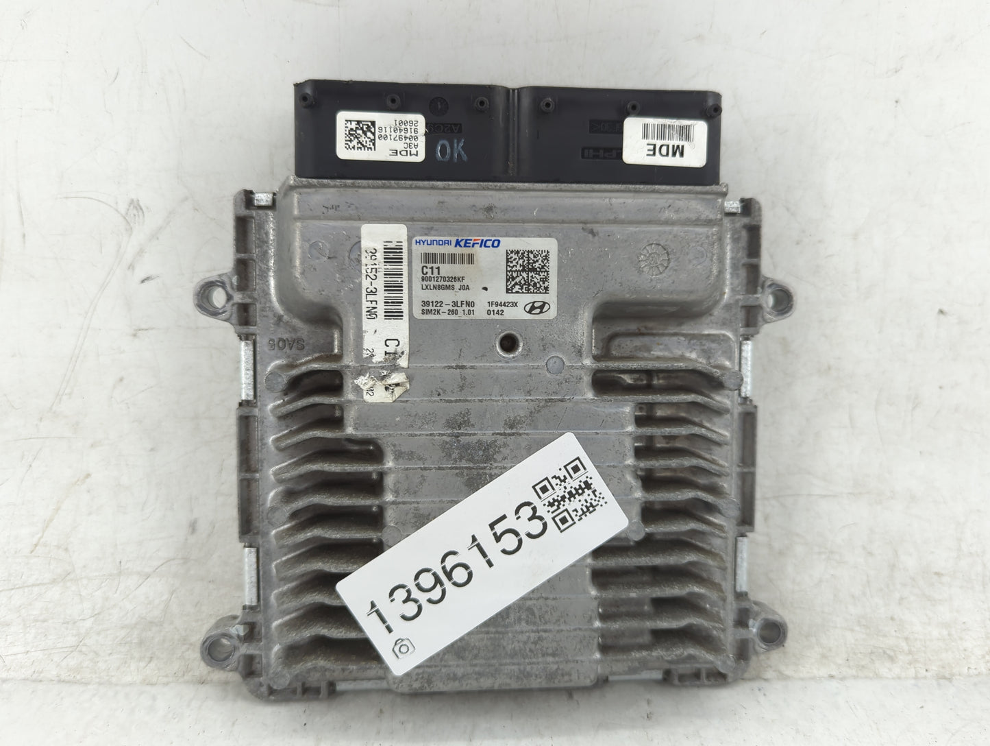 2020-2022 Hyundai Palisade PCM Engine Control Computer ECU ECM PCU OEM P/N:39152-3LFN0 39122-3LFN0 Fits Fits 2020 2021 2022 