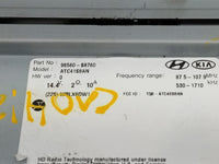 2020-2022 Hyundai Palisade Radio AM FM Cd Player Receiver Replacement P/N:96560-S8760 Fits Fits 2020 2021 2022 OEM Used Auto