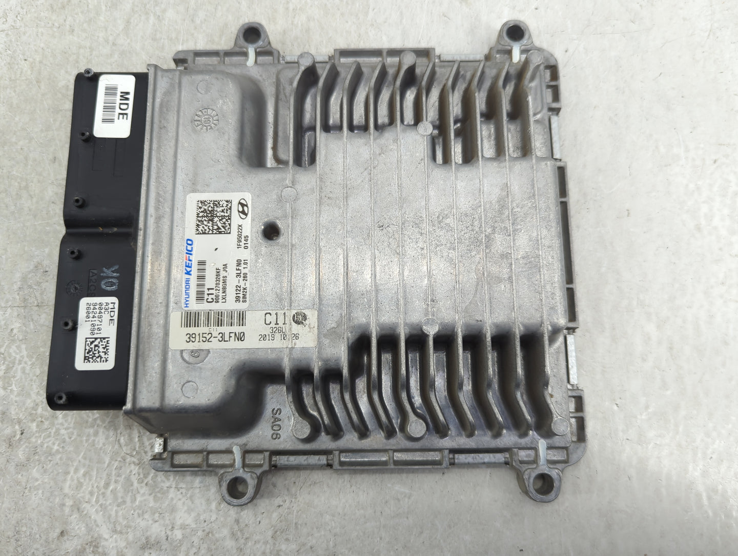 2020-2022 Hyundai Palisade PCM Engine Control Computer ECU ECM PCU OEM P/N:39122-3LFN0 Fits Fits 2020 2021 2022 OEM Used Aut