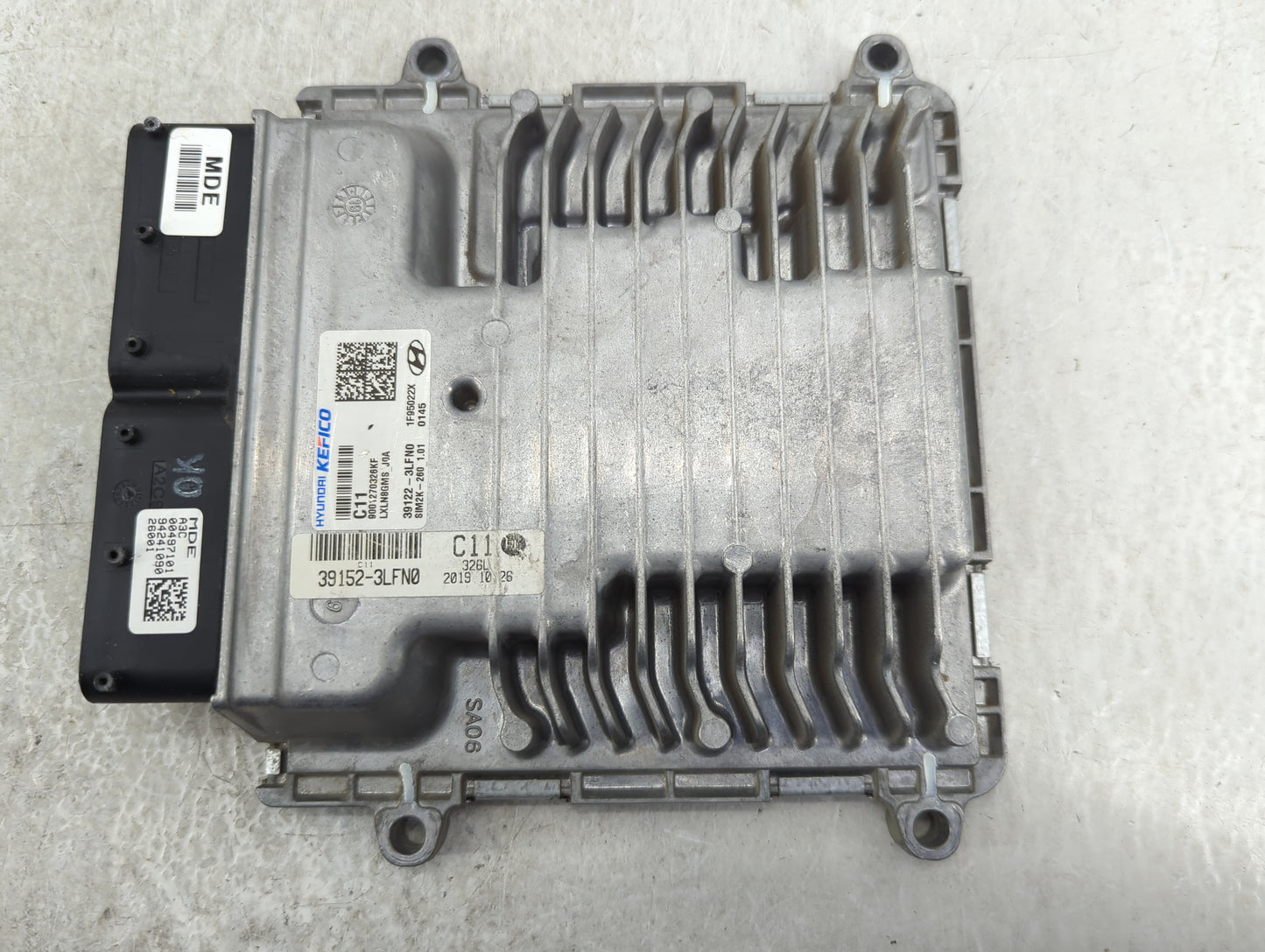 2020-2022 Hyundai Palisade PCM Engine Control Computer ECU ECM PCU OEM P/N:39122-3LFN0 Fits Fits 2020 2021 2022 OEM Used Aut