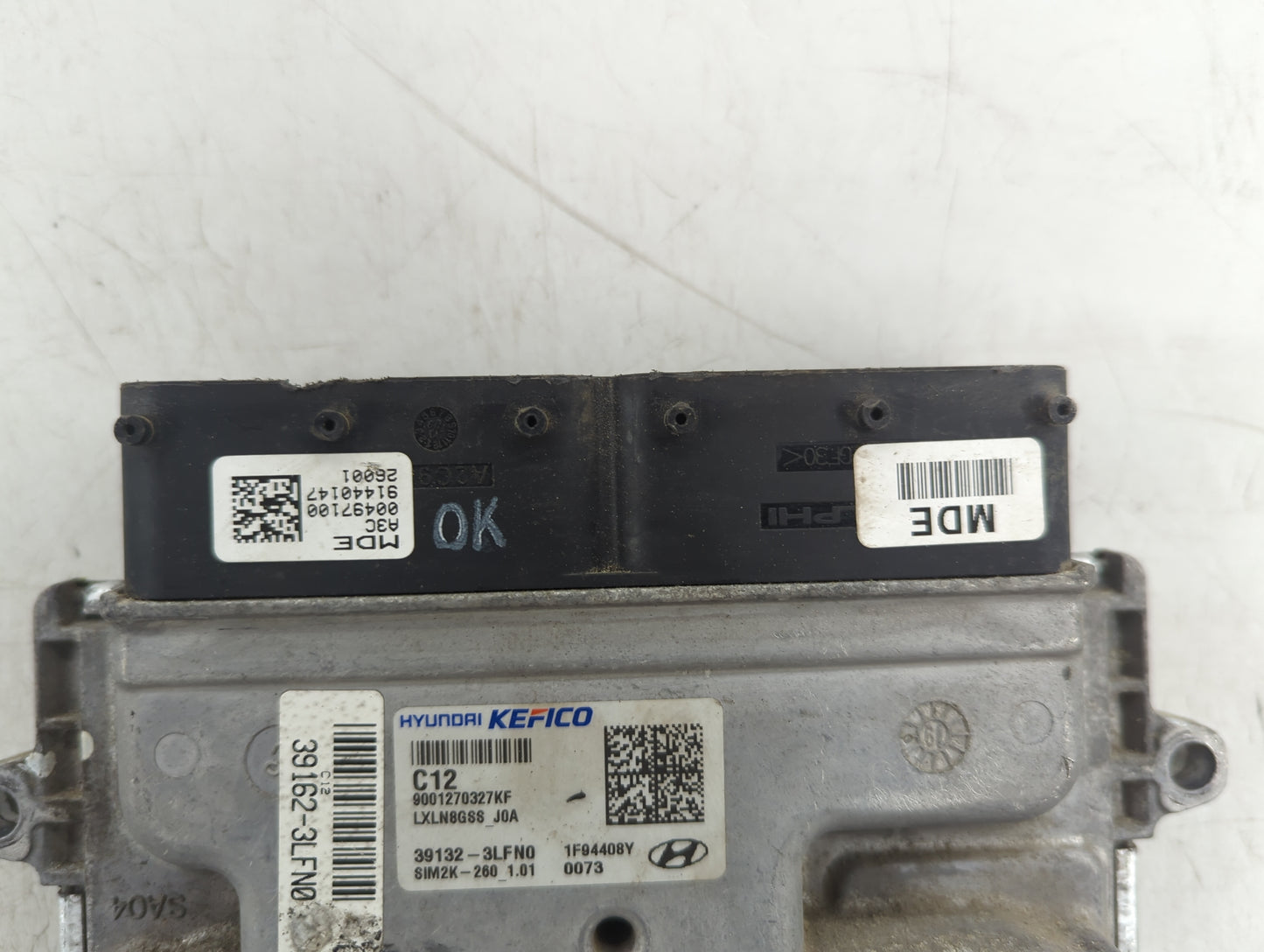 2020-2022 Hyundai Palisade PCM Engine Control Computer ECU ECM PCU OEM P/N:39162-3LFN0, 39132-3LFN0, 0001270327KF, SIM2K-260
