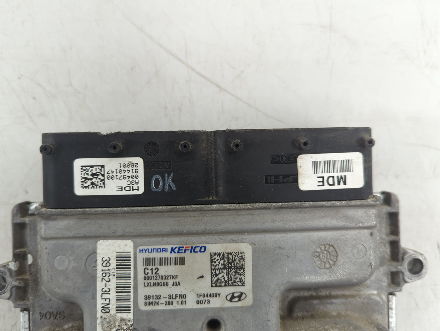 2020-2022 Hyundai Palisade PCM Engine Control Computer ECU ECM PCU OEM P/N:39162-3LFN0, 39132-3LFN0, 0001270327KF, SIM2K-260