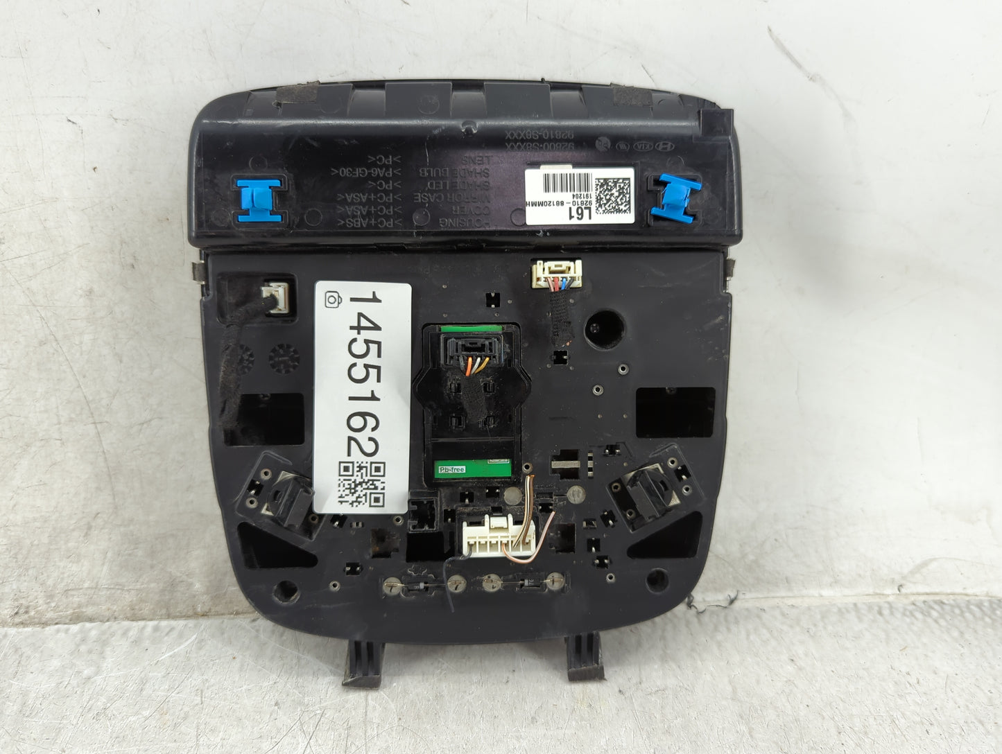 2020 Hyundai Palisade Overhead Roof Console - Oemusedautoparts1.com
