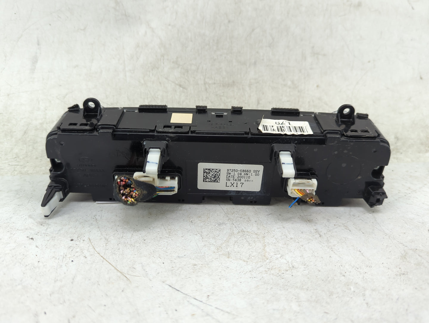2020-2022 Hyundai Palisade Climate Control Module Temperature AC/Heater Replacement P/N:97250-S8660 Fits Fits 2020 2021 2022
