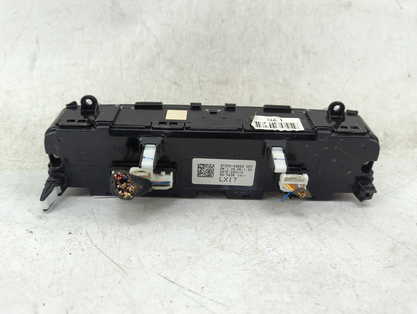 2020-2022 Hyundai Palisade Climate Control Module Temperature AC/Heater Replacement P/N:97250-S8660 Fits Fits 2020 2021 2022