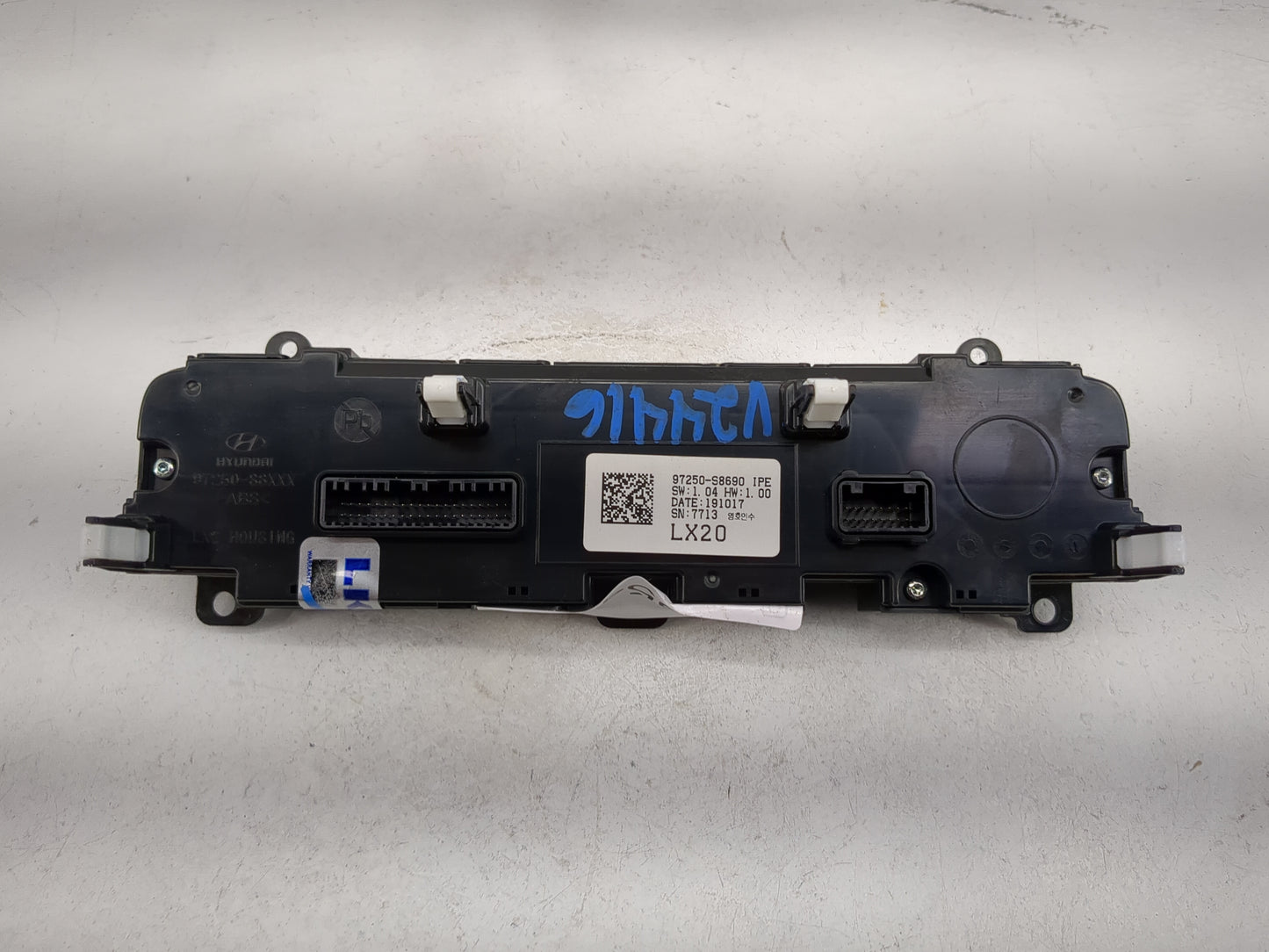 2020-2022 Hyundai Palisade Climate Control Module Temperature AC/Heater Replacement P/N:97250-S8690 97250-S8XXX Fits OEM Use