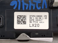 2020-2022 Hyundai Palisade Climate Control Module Temperature AC/Heater Replacement P/N:97250-S8690 97250-S8XXX Fits OEM Use