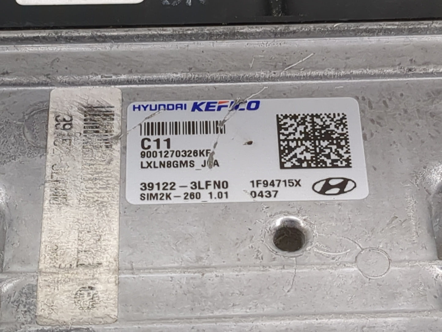 2020-2022 Hyundai Palisade PCM Engine Control Computer ECU ECM PCU OEM P/N:39122-3LFN0 9001270326KF Fits Fits 2020 2021 2022