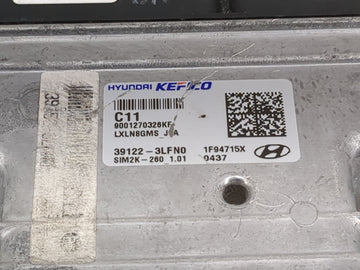 2020-2022 Hyundai Palisade PCM Engine Control Computer ECU ECM PCU OEM P/N:39122-3LFN0 9001270326KF Fits Fits 2020 2021 2022 OEM Used Auto Parts