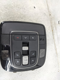 2020-2022 Hyundai Palisade Overhead Console W/rear Climate Control Black - Oemusedautoparts1.com
