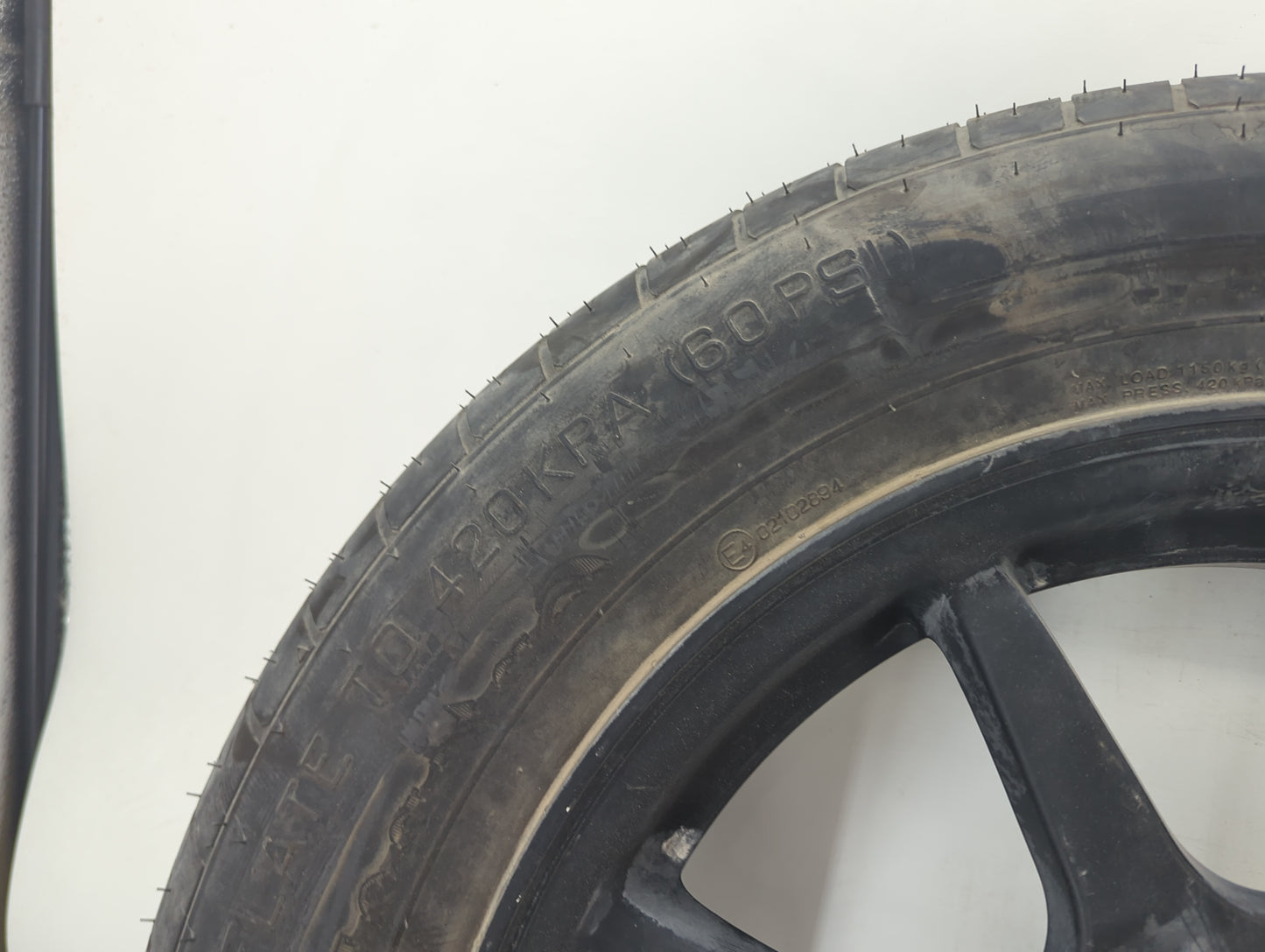 2020-2022 Hyundai Palisade Spare Donut Tire Wheel Rim Oem - Oemusedautoparts1.com