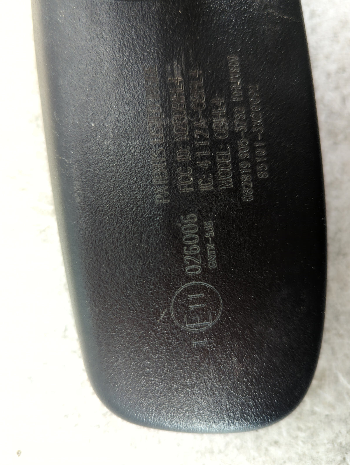 2020-2022 Hyundai Palisade Interior Rear View Mirror Replacement OEM P/N:E11 026006 GNTX-535 Fits OEM Used Auto Parts - Oemu